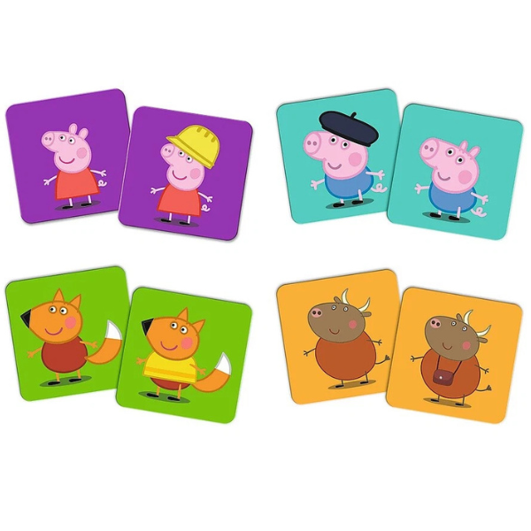 Jocul memos „Peppa Pig”, 36 elem. Jocul memos „Peppa Pig”, 36 elem.