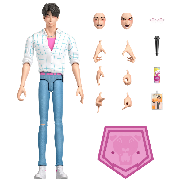 Figurină Kpop Vânătorii de demoni „Jinu” cu accesorii Figurină Kpop Vânătorii de demoni „Jinu” cu accesorii