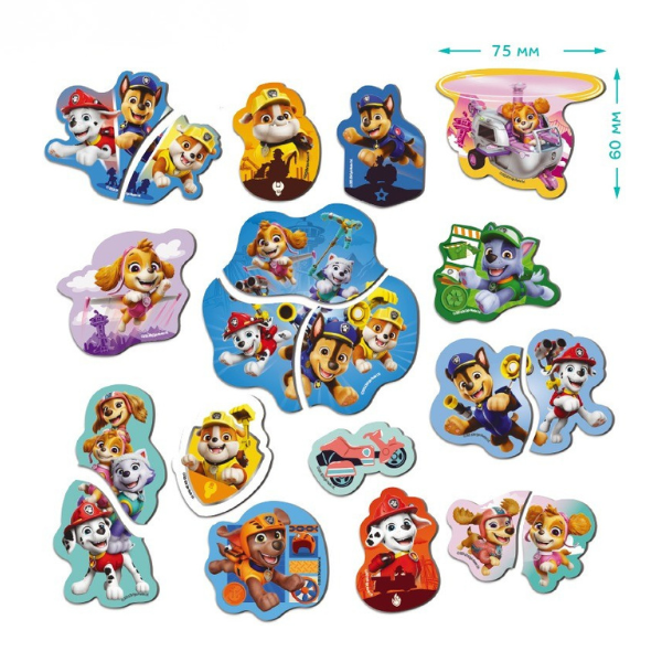 Set magneți „Căţeluşi salvatori”, seria Patrula cățelușilor, 20 elem. Set magneți „Căţeluşi salvatori”, seria Patrula cățelușilor, 20 elem.