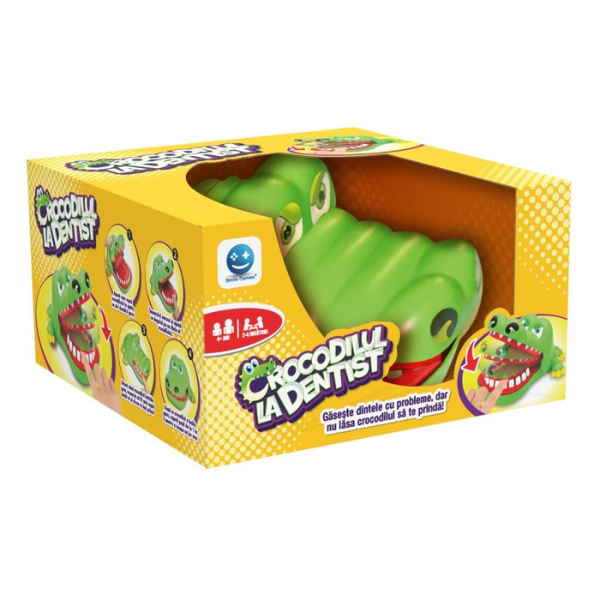 Joc interactiv „Crocodilul la dentist” Joc interactiv „Crocodilul la dentist”