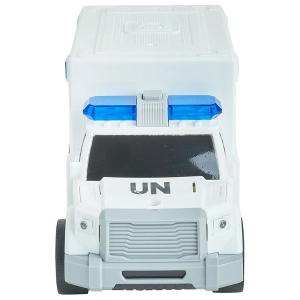 1:20 Ambulanță cu fricțiune (lumini / sunete) 1:20 Ambulanță cu fricțiune (lumini / sunete)