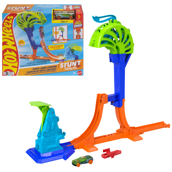 Set de joacă Hot Wheels „Power Launch Champion” Set de joacă Hot Wheels „Power Launch Champion”