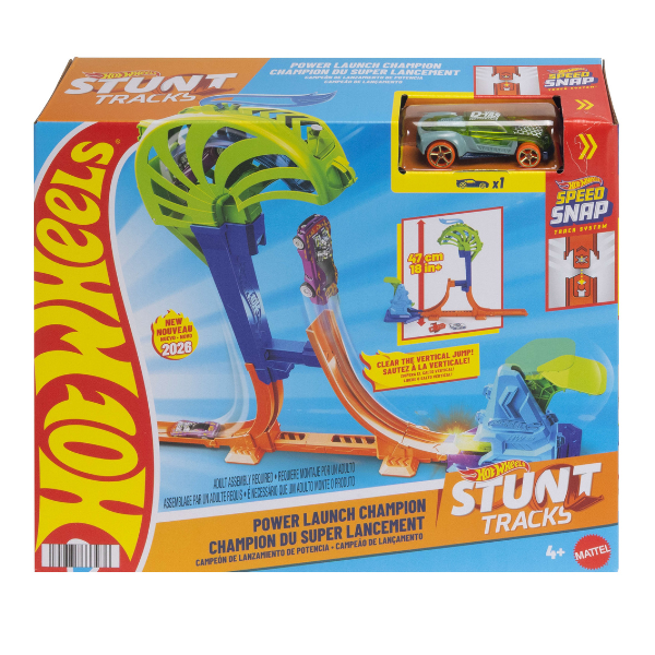 Set de joacă Hot Wheels „Power Launch Champion” Set de joacă Hot Wheels „Power Launch Champion”