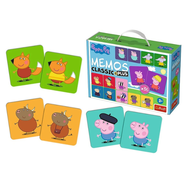 Jocul memos „Peppa Pig”, 36 elem. Jocul memos „Peppa Pig”, 36 elem.