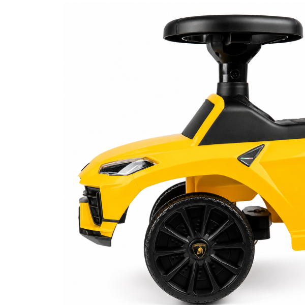 Tolocar „Lamborghini Urus S” pentru copii, cu volan muzical, Galbenă Tolocar „Lamborghini Urus S” pentru copii, cu volan muzical, Galbenă