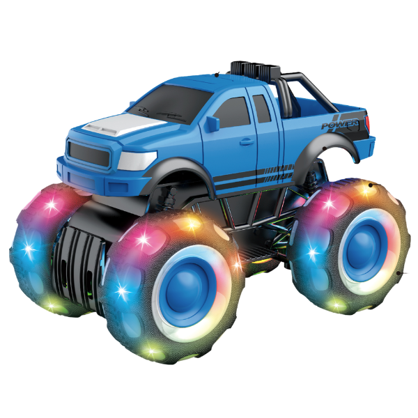 1:32 Monster Truck cu inerție (lumină/sunet), albastru 1:32 Monster Truck cu inerție (lumină/sunet), albastru