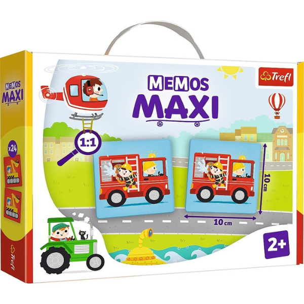 Игра на память «Memos Maxi: Транспорт», 24 эл. Игра на память «Memos Maxi: Транспорт», 24 эл.