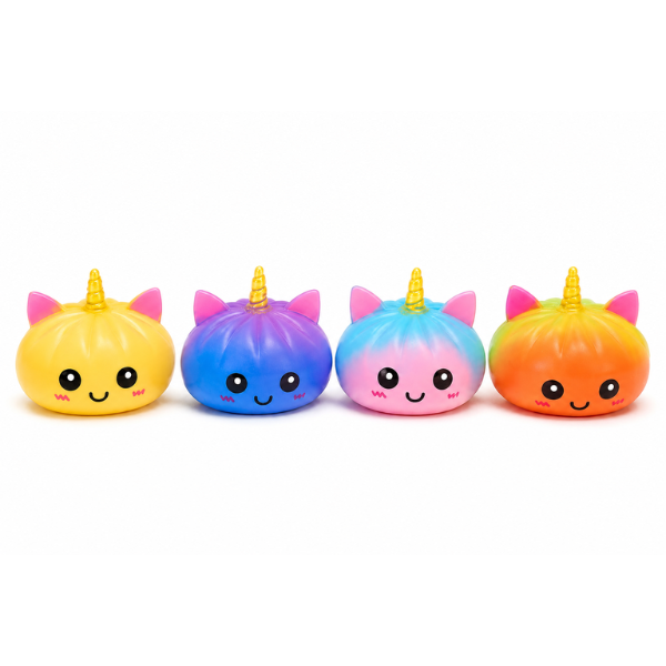 Jucărie antistres „Flippy Squishy: Dumpling-Unicorn”, 8.5 x 6 x 8.5 cm Jucărie antistres „Flippy Squishy: Dumpling-Unicorn”, 8.5 x 6 x 8.5 cm