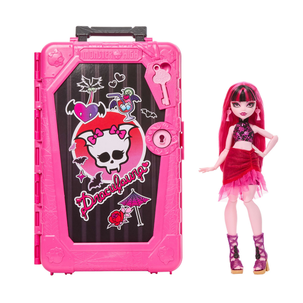 Set de joacă Monster High Skulltimate Secrets „Draculaura”, cu accesorii Set de joacă Monster High Skulltimate Secrets „Draculaura”, cu accesorii