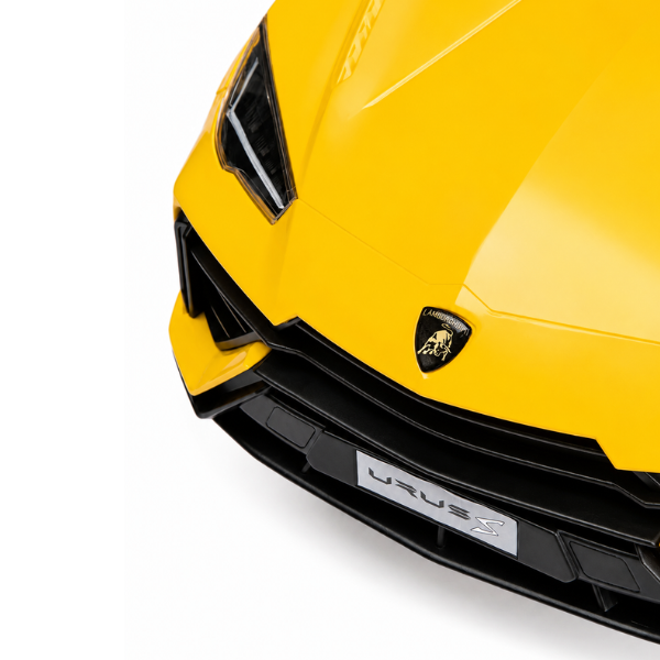 Tolocar „Lamborghini Urus S” pentru copii, cu volan muzical, Galbenă Tolocar „Lamborghini Urus S” pentru copii, cu volan muzical, Galbenă