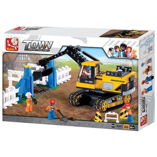 КОНСТРУКТОР — TOWN Traxcavator КОНСТРУКТОР — TOWN Traxcavator