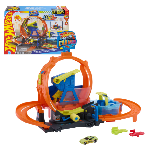 Игровой набор Hot Wheels City «Мегаавтомойка с петлей» Игровой набор Hot Wheels City «Мегаавтомойка с петлей»