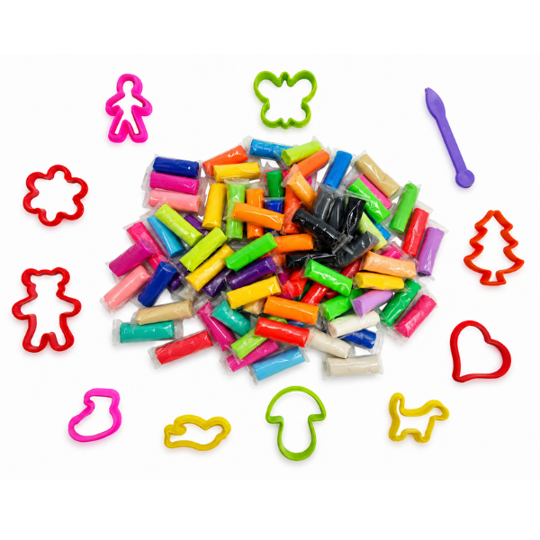Набор теста для лепки Play dough, 85 цветов х 15 г. Набор теста для лепки Play dough, 85 цветов х 15 г.
