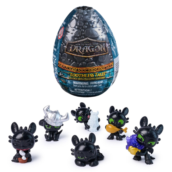 „Cum să-ți dresezi dragonul: Figurină surpriză Toothless”, 12 modele „Cum să-ți dresezi dragonul: Figurină surpriză Toothless”, 12 modele