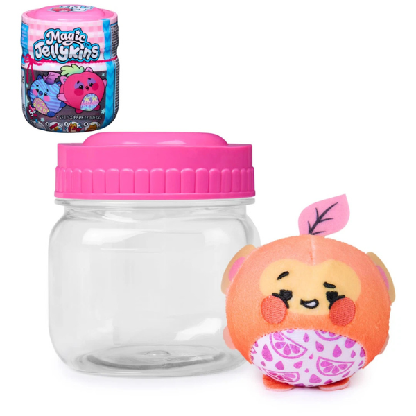 Jucărie de pluș surpriză Magic Jellykins în borcănel, în ass. Jucărie de pluș surpriză Magic Jellykins în borcănel, în ass.