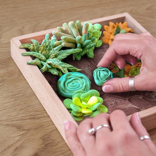 Set creativ DIY cu plastilină aerată Air Clay „Energie” Set creativ DIY cu plastilină aerată Air Clay „Energie”