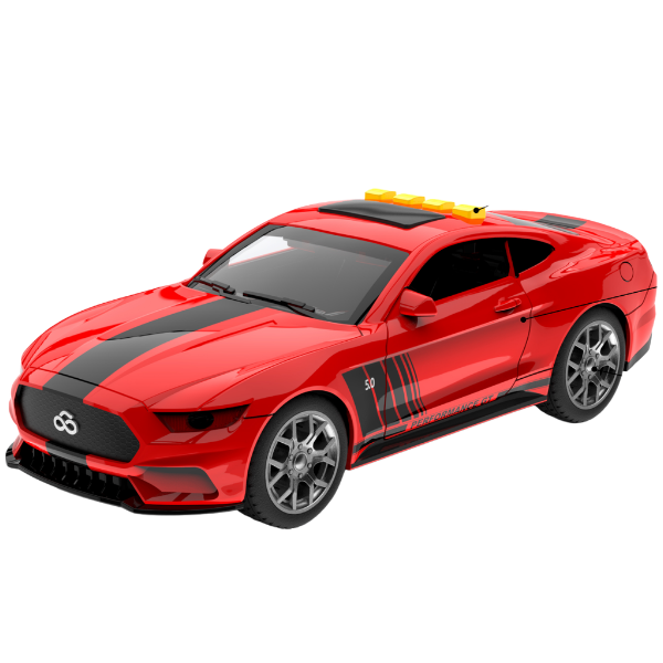 1:18 Mașină sport cu inerție (lumină / sunet) 1:18 Mașină sport cu inerție (lumină / sunet)