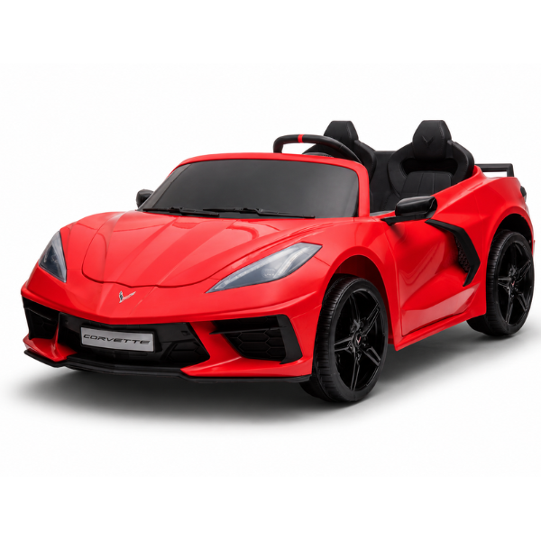 Машина Corvette C8, Аккумулятор 12V10AH, 2 мотора 90W, EVA колеса, кожаные сидения Машина Corvette C8, Аккумулятор 12V10AH, 2 мотора 90W, EVA колеса, кожаные сидения