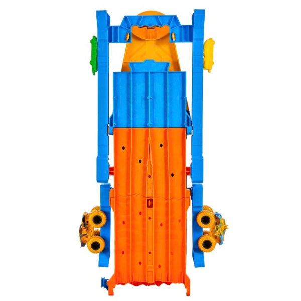 Игровой трек 2 в 1 Hot Wheels Monster Trucks «Dual Terrain Raceway» с 2 машинками Игровой трек 2 в 1 Hot Wheels Monster Trucks «Dual Terrain Raceway» с 2 машинками
