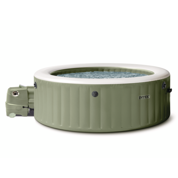 INTEX Jacuzzi SPA gonflabil “Bubble Massage” 196х71 cm, 795L, 4 persoane, Oliv INTEX Jacuzzi SPA gonflabil “Bubble Massage” 196х71 cm, 795L, 4 persoane, Oliv