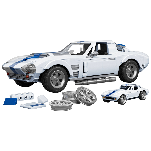 Конструктор Hot Wheels – Corvette Grand Sport, масштаб 1:16 Конструктор Hot Wheels – Corvette Grand Sport, масштаб 1:16