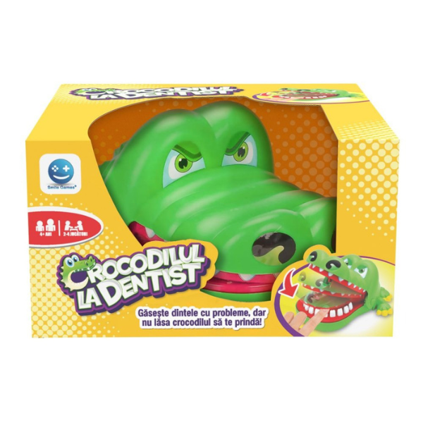 Joc interactiv „Crocodilul la dentist” Joc interactiv „Crocodilul la dentist”