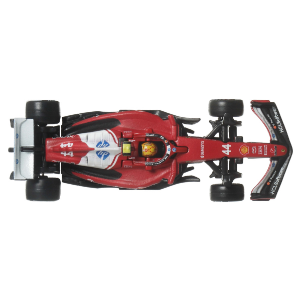 Mașinuță de colecție Hot Wheels Premium „Ferrari: Lewis Hamilton #44”, 1:64 Mașinuță de colecție Hot Wheels Premium „Ferrari: Lewis Hamilton #44”, 1:64