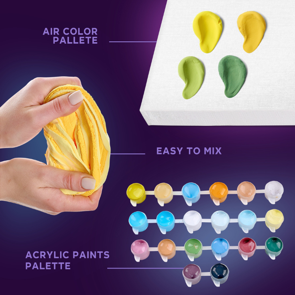 3D Pictură pe numere cu plastilină aerată Air Clay 30×40 сm – Lemon Weekend 3D Pictură pe numere cu plastilină aerată Air Clay 30×40 сm – Lemon Weekend