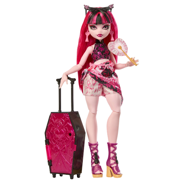 Set de joacă Monster High Skulltimate Secrets „Draculaura”, cu accesorii Set de joacă Monster High Skulltimate Secrets „Draculaura”, cu accesorii