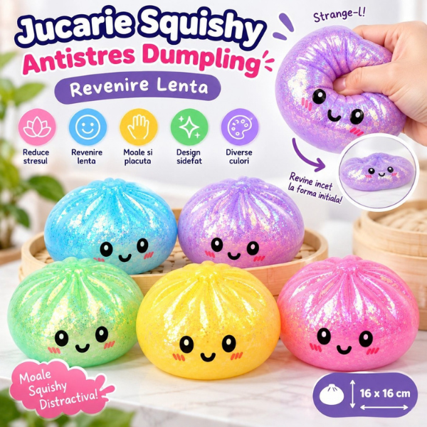 Игрушка-антистресс Squishy «Dumpling» Flippy Sugar Edition, 16×16 см Игрушка-антистресс Squishy «Dumpling» Flippy Sugar Edition, 16×16 см