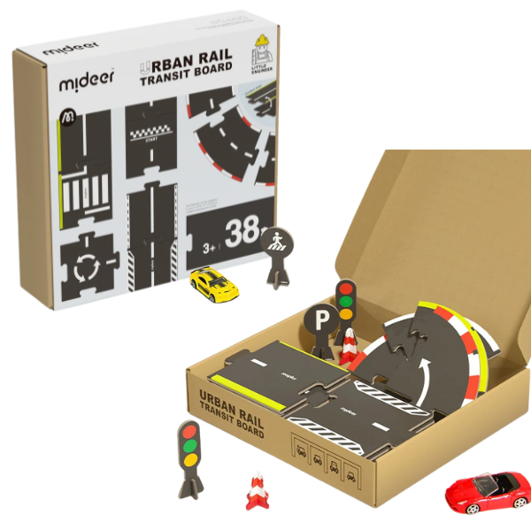 Joc – puzzle „Drum urban”, 38 elem. Joc – puzzle „Drum urban”, 38 elem.
