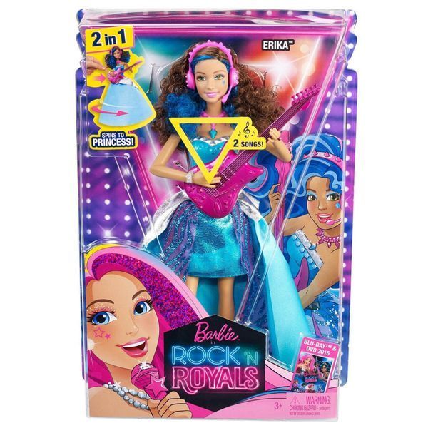 Papusa Barbie „Erica Rock Printesa” (rom) Papusa Barbie „Erica Rock Printesa” (rom)