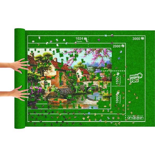 Set p/u strîngere puzzle (covoraș + tub de carton) Set p/u strîngere puzzle (covoraș + tub de carton)