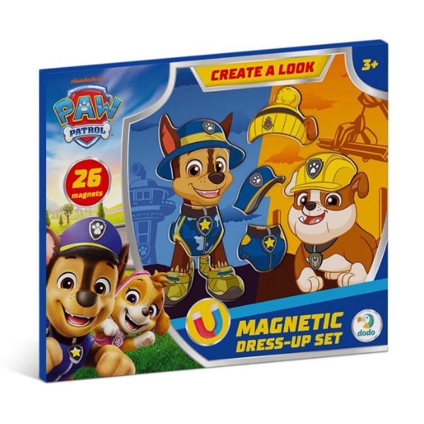 Joc magnetic de îmbrăcat „Chase și Rubble”, seria Patrula cățelușilor, 26 elem. Joc magnetic de îmbrăcat „Chase și Rubble”, seria Patrula cățelușilor, 26 elem.