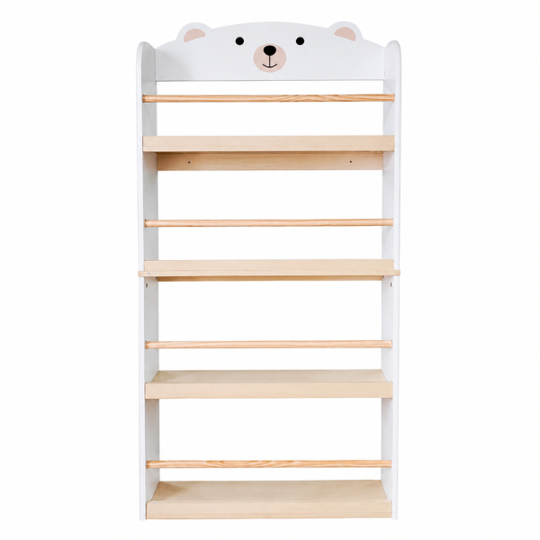 Raft de perete pentru depozitare cărți și jucării „Bear”, U-grow Raft de perete pentru depozitare cărți și jucării „Bear”, U-grow