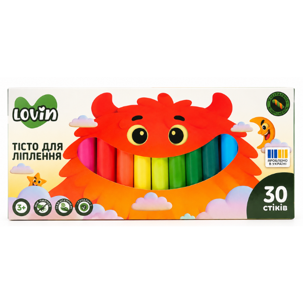 Тесто для лепки Play dough, 30 цветов х 15 г. Тесто для лепки Play dough, 30 цветов х 15 г.