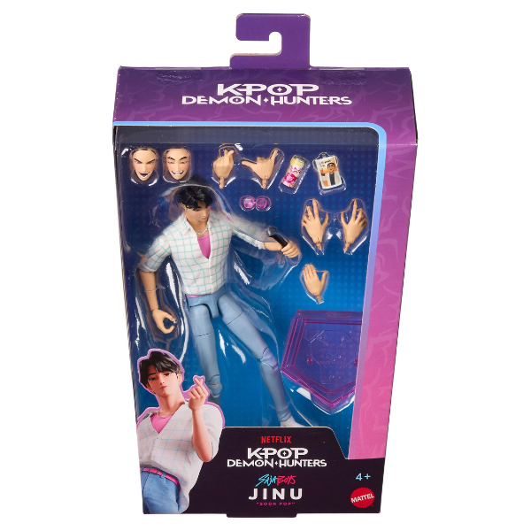 Figurină Kpop Vânătorii de demoni „Jinu” cu accesorii Figurină Kpop Vânătorii de demoni „Jinu” cu accesorii
