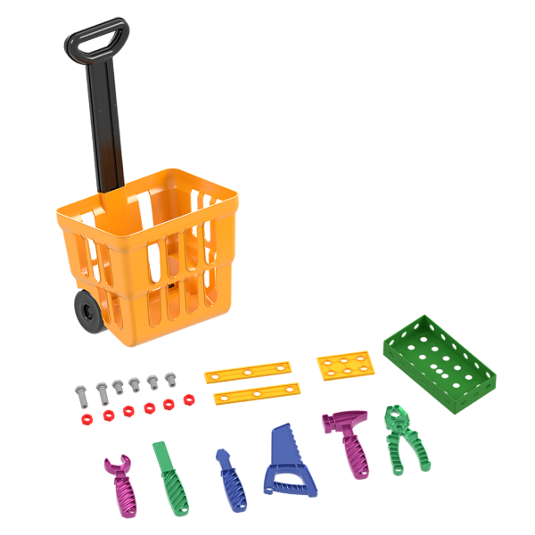 Set de joacă „Cărucior cu unelte” Set de joacă „Cărucior cu unelte”
