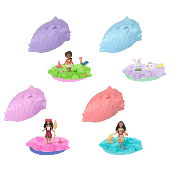 Set surpriză – Secretul din scoică din desenul animat „Moana”, în as. Set surpriză – Secretul din scoică din desenul animat „Moana”, în as.