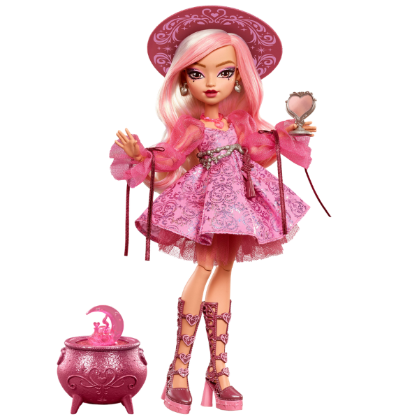 Set de joacă Monster High Moonspell Magic „Carina Song” cu accesorii Set de joacă Monster High Moonspell Magic „Carina Song” cu accesorii