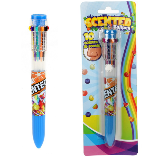 Pix multicolor parfumat FUN, 10 culori Pix multicolor parfumat FUN, 10 culori