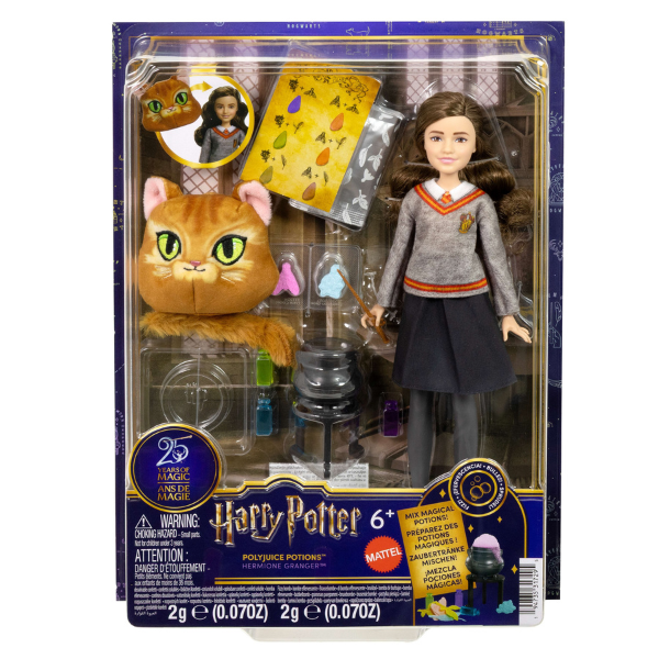 Игровой набор Harry Potter «Гермиона Грейнджер и Оборотное зелье» Игровой набор Harry Potter «Гермиона Грейнджер и Оборотное зелье»