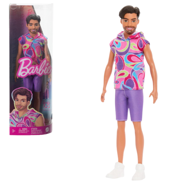 Păpușa Ken „Fashionist cu coafură”