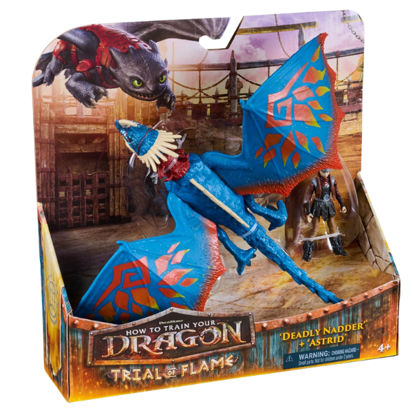 „Cum să-ți dresezi dragonul: Dragonul Deadly Nadder și Astrid” „Cum să-ți dresezi dragonul: Dragonul Deadly Nadder și Astrid”