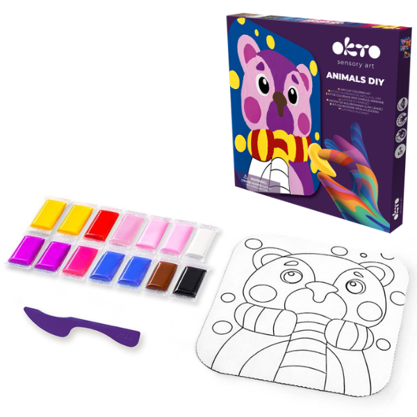 Tablou 3D pe numere din plastilină aerată Air Clay 24×24 cm – Ursuleț Tablou 3D pe numere din plastilină aerată Air Clay 24×24 cm – Ursuleț