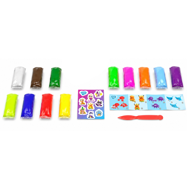 Set de aluat pentru modelare Play dough, 12 culori x 15 g. Set de aluat pentru modelare Play dough, 12 culori x 15 g.