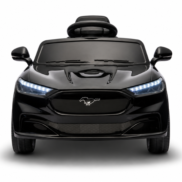 Машина Ford Mustang Mach-E, Аккумулятор 24V5AH, 2 мотора 60W, EVA колеса, кожаные сидения Машина Ford Mustang Mach-E, Аккумулятор 24V5AH, 2 мотора 60W, EVA колеса, кожаные сидения