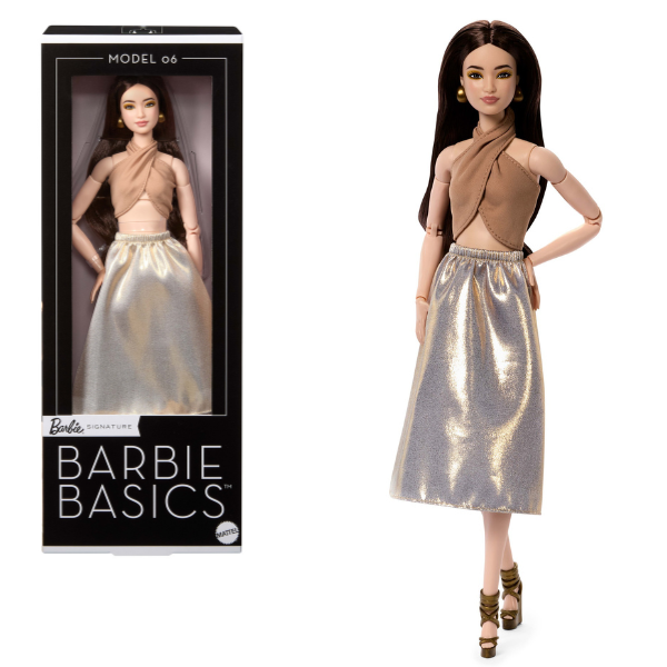Păpușă de colecție Barbie Basics „Culori neutre” 06 Păpușă de colecție Barbie Basics „Culori neutre” 06