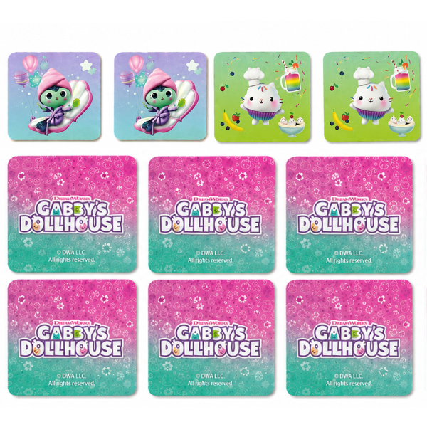 Настольная игра «Memo: Gabby’s Dollhouse» Настольная игра «Memo: Gabby’s Dollhouse»