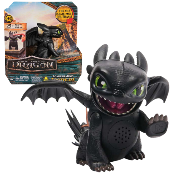 Figurină interactivă „Cum să îți dresezi dragonul: Toothless” Figurină interactivă „Cum să îți dresezi dragonul: Toothless”